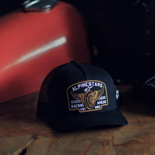 Čierna/čierna) šiltovka HERITAGE PATCH TRUCKER /ALPINESTARS/ - obr. 5
