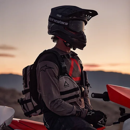 Batoh techdura tactical (sivá/čierna, celkový objem až 9 l) 2027 /ALPINESTARS/ - obr. 5