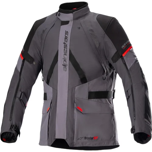 Bunda monteira drystar XF ALPINESTARS 3205123-9063-M (tmavosivá/čierna/červená, veľkosť M)