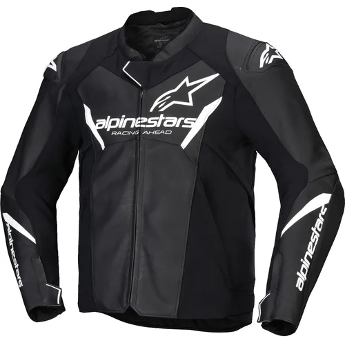 Bunda FASTER 3 ALPINESTARS 3103525-12-54 (čierna/biela, veľkosť 54)