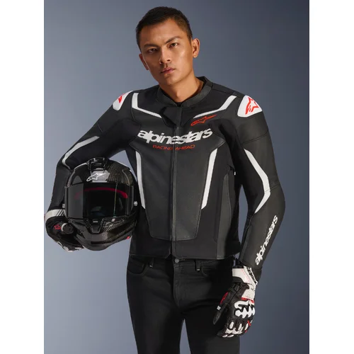 Bunda GP FORCE V2 (čierna/biela/červená, veľkosť 56) /ALPINESTARS/ - obr. 11