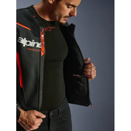 Bunda GP force V2 airflow (čierna/červená fluo/biela, veľkosť 52) /ALPINESTARS/ - obr. 4