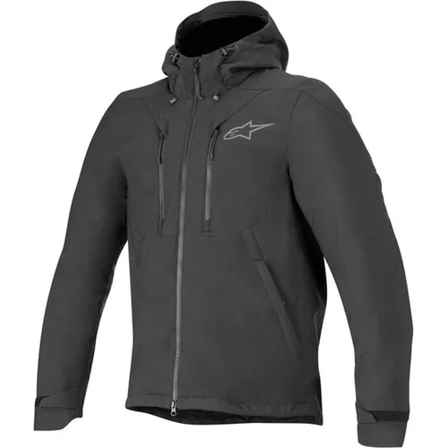 Bunda domino tech hoodie ALPINESTARS 4200719-10-XL (čierna, veľkosť XL)