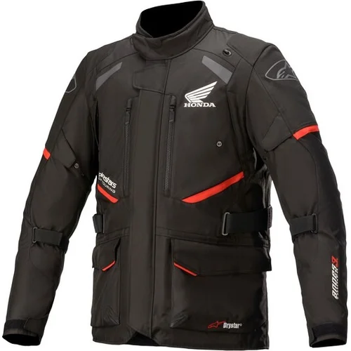 Bunda ANDES DRYSTAR HONDA kolekcia ALPINESTARS 3207421-10-M TECH-AIR 5 kompatibilná, (čierna/červená, veľkosť M)