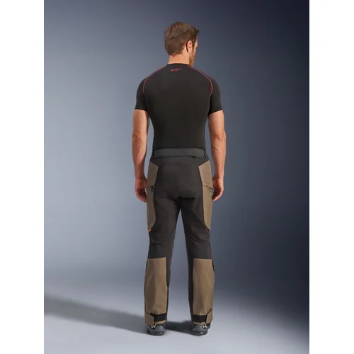 Nohavice CUSCO DRYSTAR (hnedá/čierna, veľkosť 2XL) /ALPINESTARS/ - obr. 4