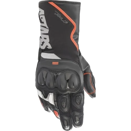Rukavice SP-365 DRYSTAR ALPINESTARS 3527921-1321-XXL (čierna/červená fluo/biela, veľkosť 2XL)