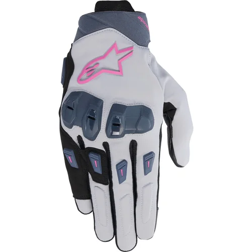 Rukavice STELLA SP X 3 ALPINESTARS 3580525-9216-S dámske, (sivá/tmavosivá/čierna/ružová, veľkosť S)