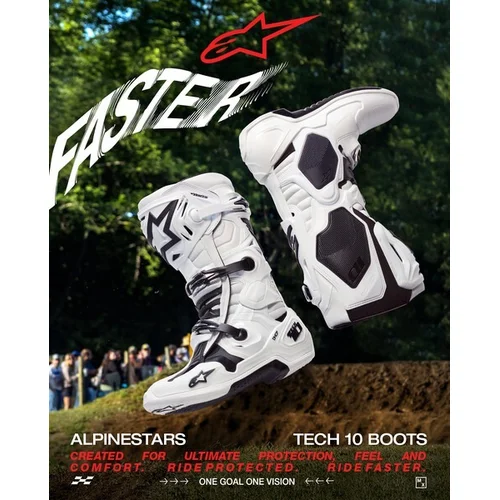 Topánky TECH 10 2010020-20-8 (biela, veľkosť 42) /ALPINESTARS/ - obr. 4