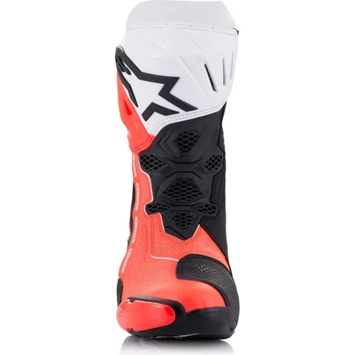 Topánky SUPERTECH R VENTED (čierna/biela/červená fluo, veľkosť 38) /ALPINESTARS/ - obr. 2