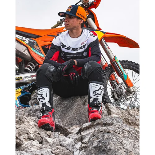 Topánky TECH 10 ENDURO (červená/čierna/biela, veľkosť 43) /ALPINESTARS/ - obr. 3