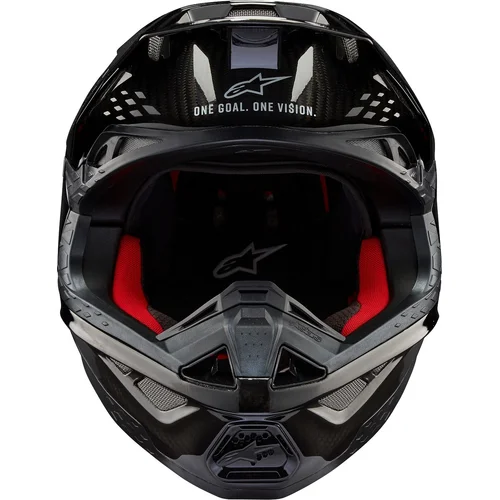 Prilba supertech S-M10 solid 8300123-1188-L (lesklý karbon, veľkosť L) /ALPINESTARS/ - obr. 5