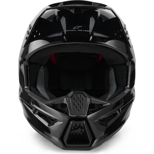 Prilba S-M3 SOLID 8300426-1180-XL (čierna, veľkosť XL) /ALPINESTARS/ - obr. 5
