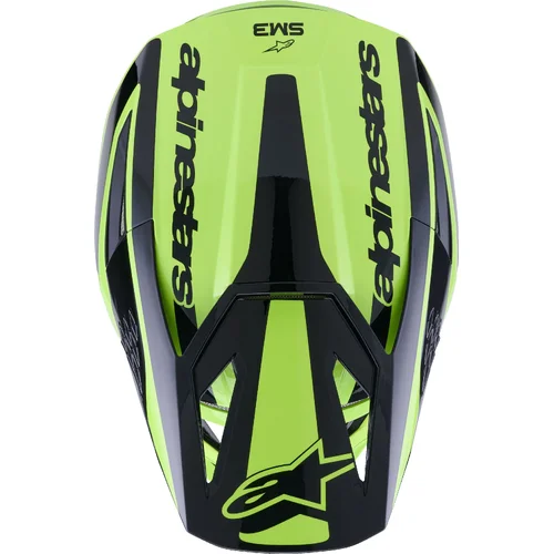 Prilba S-M3 HEAT (žltá fluo/čierna, veľkosť S) /ALPINESTARS/ - obr. 6