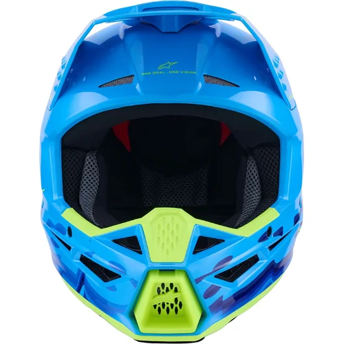 Prilba S-M3 FORCE 8301126-7232-L (modrá/žltá fluo, veľkosť L) /ALPINESTARS/ - obr. 5