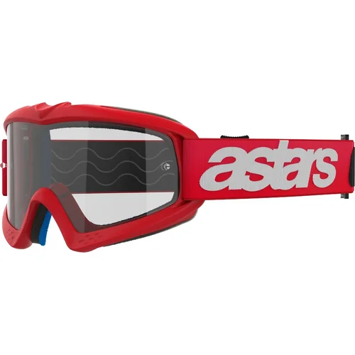 Okuliare VISION YOUTH BLAZE ALPINESTARS 5140325-3067-OS detské, (červená, číre plexi) 2027