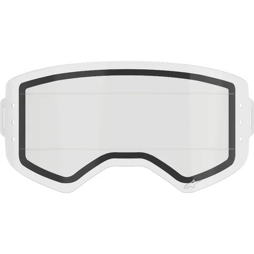Plexi na okuliare SUPERTECH ALPINESTARS 9100525-16-OS (dvojité antifog priehľadné pre systém roll-off)