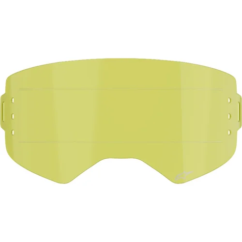 Plexi pre okuliare SUPERTECH ALPINESTARS 9100625-5115-OS (žlté pre systém roll-off)