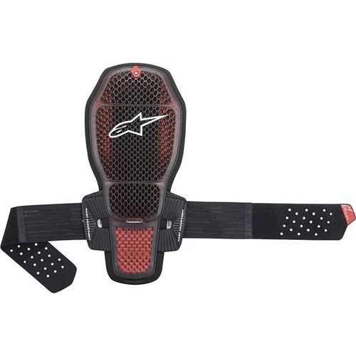 Chrbticový chránič NUCLEON KR-R CELL ALPINESTARS 6505020-009-S (transparentný/sivý/červený/čierny, veľkosť S)