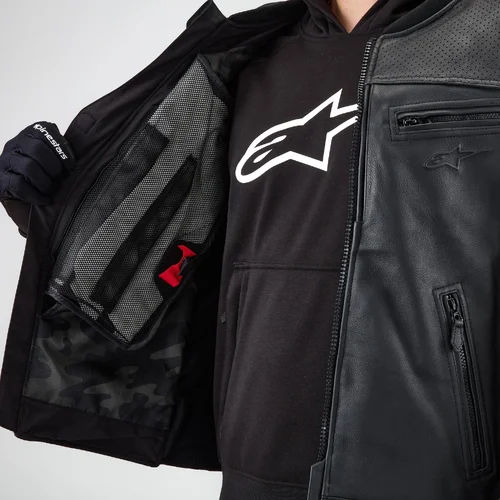 Airbagová vesta TECH-AIR®3 V2 LEATHER system (čierna, veľkosť 3XL) /ALPINESTARS/ - obr. 3