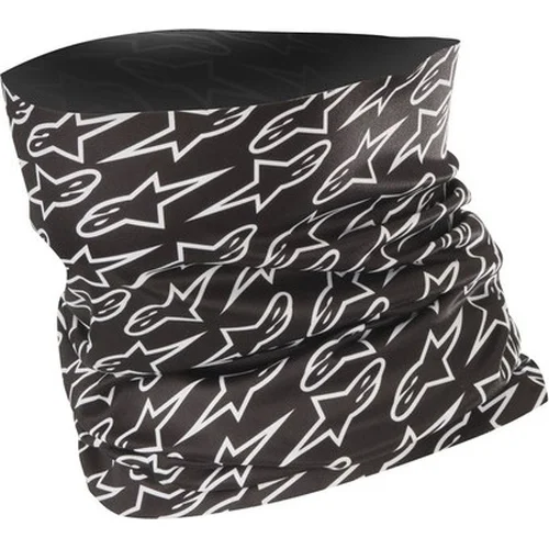 Čierna/biela) ALPINESTARS 4759319-12-OS nákrčník ASTARS NECK TUBE
