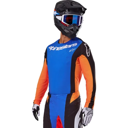 Dres TECHSTAR MELT, (oranžová/modrá, veľkosť M) /ALPINESTARS/ - obr. 10