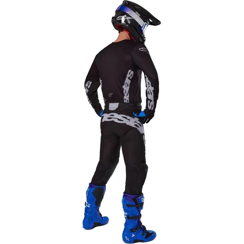 Čierna/sivá 3760825-106-M dres RACER GRAPHITE, veľkosť M) /ALPINESTARS/ - obr. 4