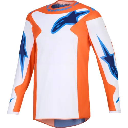 Dres FLUID GRID, (oranžová/modrá, veľkosť XL) /ALPINESTARS/