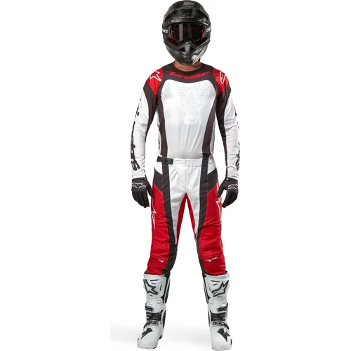 Nohavice TECHSTAR OCURI (červená/biela/čierna, veľkosť 36) /ALPINESTARS/ - obr. 2