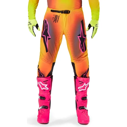 Nohavice SUPERTECH LIPAN (žltá/ružová, veľkosť 38) /ALPINESTARS/ - obr. 5