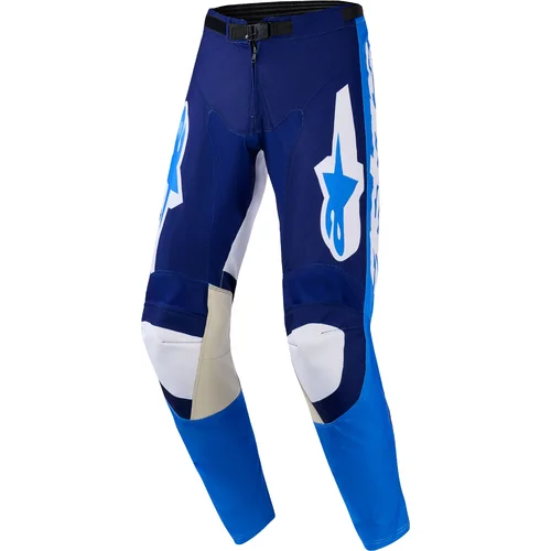 Nohavice RACER RIWAY ALPINESTARS 3720326-7262-34 (svetlomodrá/modrá/biela, veľkosť 34)