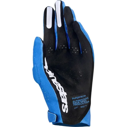 Rukavice SUPERTECH MX (modrá/biela/čierna, veľkosť L) /ALPINESTARS/ - obr. 1