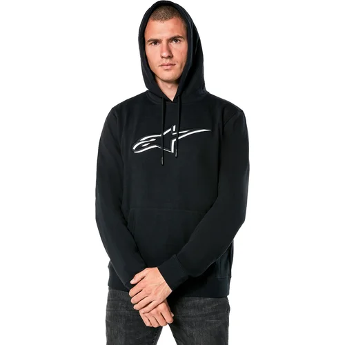 Mikina AGELESS SHADOW (čierna/čierna/biela, veľkosť M) /ALPINESTARS/ - obr. 1