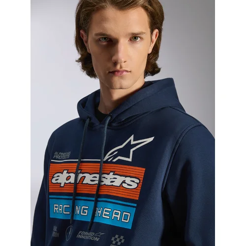 Mikina HARKEN HOODIE (modrá, veľkosť XL) /ALPINESTARS/ - obr. 3
