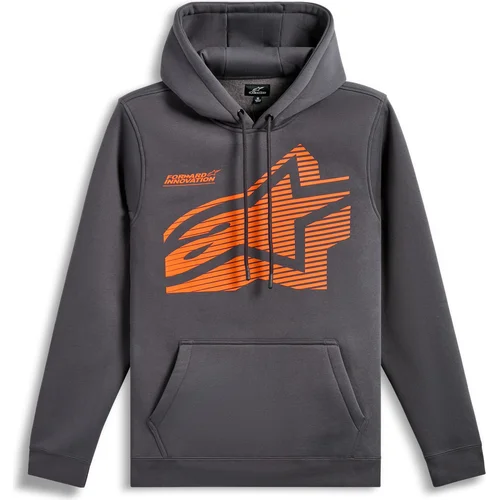 Mikina FASTING HOODIE ALPINESTARS 1235-51410-18-XXL (sivá, veľkosť 2XL)