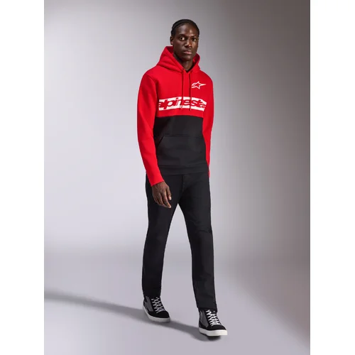 Mikina PARALLEL HOODIE (červená/čierna, veľkosť 2XL) /ALPINESTARS/ - obr. 6