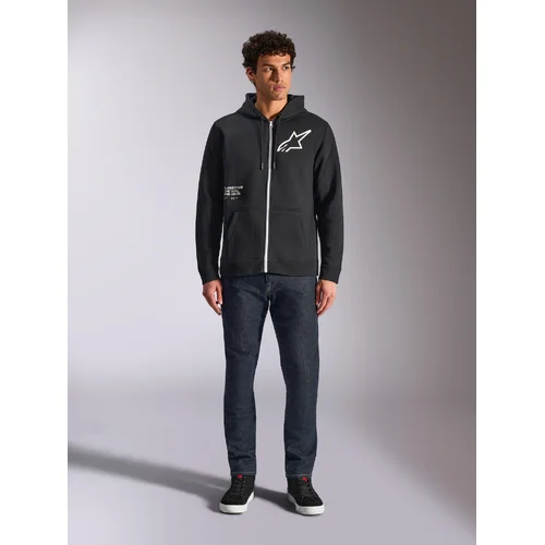 Mikina transverse hoodie (čierna, veľkosť L) /ALPINESTARS/ - obr. 2