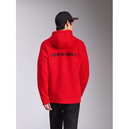Mikina transverse hoodie (červená, veľkosť M) /ALPINESTARS/ - obr. 5
