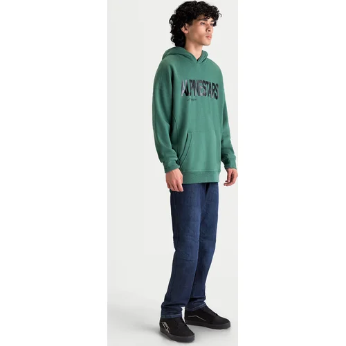 Mikina shaw oversized hoodie (zelená, veľkosť XL) /ALPINESTARS/ - obr. 4