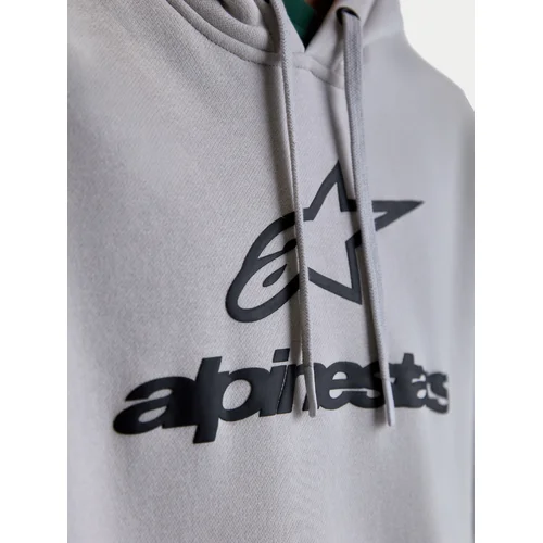 Mikina prelude oversized hoodie (sivá, veľkosť L) /ALPINESTARS/ - obr. 6