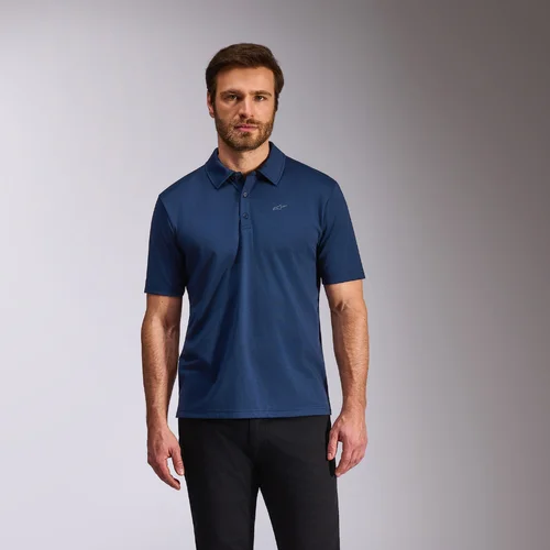 Tričko s límečkom IMPETUS SPORT POLO (modrá, veľkosť M) /ALPINESTARS/ - obr. 3