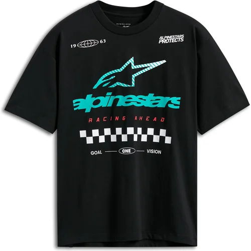 Tričko aplomb oversized CSF ALPINESTARS 1216-72000-10-XL (čierna, veľkosť XL)