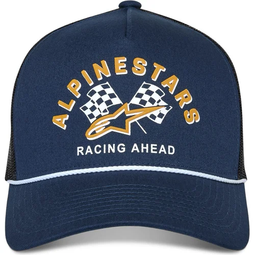 Modrá/čierna) šiltovka FINISHER TRUCKER /ALPINESTARS/ - obr. 2