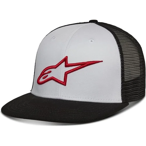 Biela/čierna/červená) ALPINESTARS 1025-81003-2010-TU šiltovka CORP TRUCKER