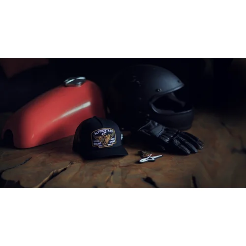 Čierna/čierna) šiltovka HERITAGE PATCH TRUCKER /ALPINESTARS/ - obr. 7