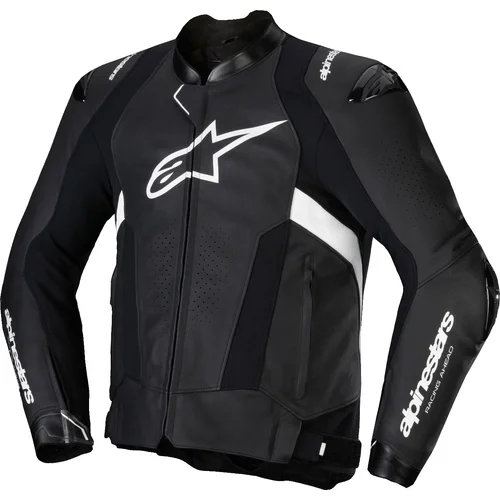 Bunda MISSILE 3 ALPINESTARS 3100125-12-56 (čierna/biela, veľkosť 56)