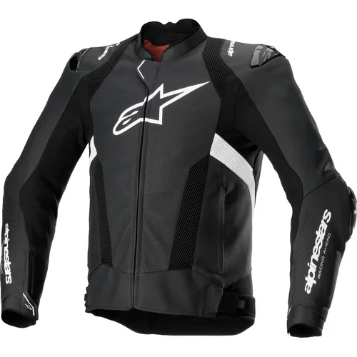 Bunda missile 3 airflow ALPINESTARS 3100225-12-56 (čierna/biela, veľkosť 56)