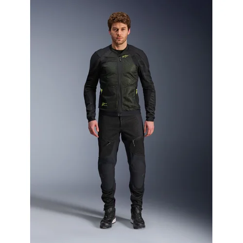 Bunda TROOP-AIR (čierna/žltá fluo, veľkosť L) /ALPINESTARS/ - obr. 4