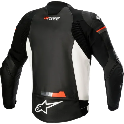 Bunda GP FORCE (čierna/biela/červená fluo, veľkosť 54) /ALPINESTARS/ - obr. 1