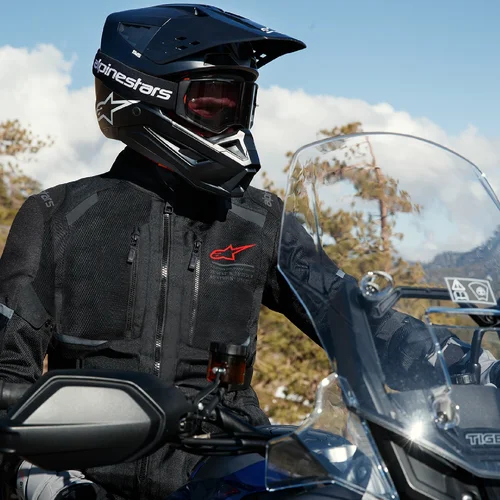 Bunda andes AIR drystar (čierna, veľkosť 2XL) /ALPINESTARS/ - obr. 2