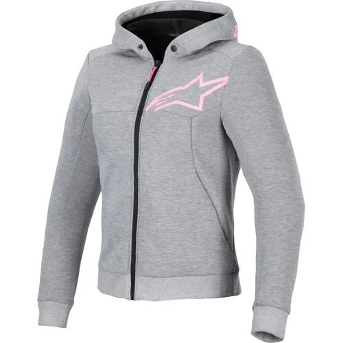 Bunda stella chrome V2 sport ALPINESTARS 4210225-9197-M dámska, (sivá/ružová, veľkosť M)